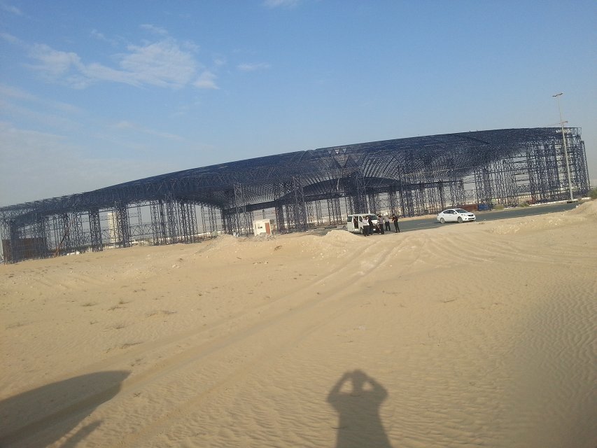 彭州大型场馆网架工程
